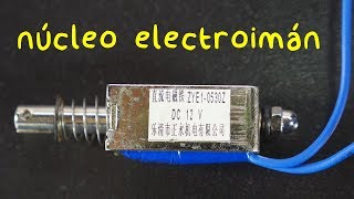 Electromagnet Core. How to Make an Appropriate Magnetic Core. Alternative to Soft Iron.