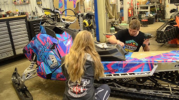 Daniella Wrap on Polaris Pro Rmk 2018