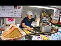 【弘大トースト】朝4時の60個限定サンドイッチ屋台に中毒者続出🥪元米軍消防署長のパン職人おじいちゃんに密着!Korean Street Food ASMR