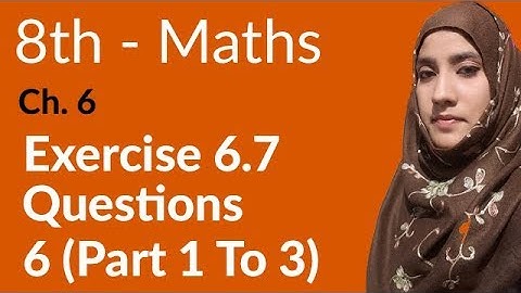 8th Class Math, Factorization,Simultaneous Equations Ex 6.7 Q 6 (part 1 to 3) - 8th Class Maths
