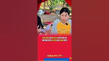 Chấn động với khoản nợ để lại cho nữ sinh lớp 9 khi mẹ mất cha dượng bỏ đi #giupdoitv