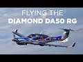 Flying the new Diamond DA50 RG