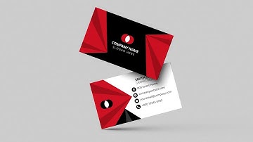 Create professional business card design in Adobe illustrator | Business Card Design for Beginner
