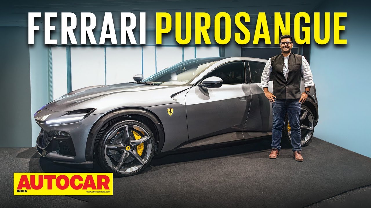 2023 Ferrari Purosangue The India Friendly V12 Ferrari First Look