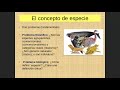 Filosofía de la Biología. Tema 7(1)  El concepto de especie 1ª parte