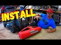 HOW TO INSTALL A STRIPING KIT ON A LAWN MOWER