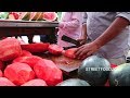 Most Popular Watermelon Vendor in Hyderabad | #watermeloncutting | #fruitninja | Mint Compound