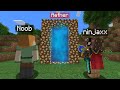 Jai troll un noob avec laether sur minecraft