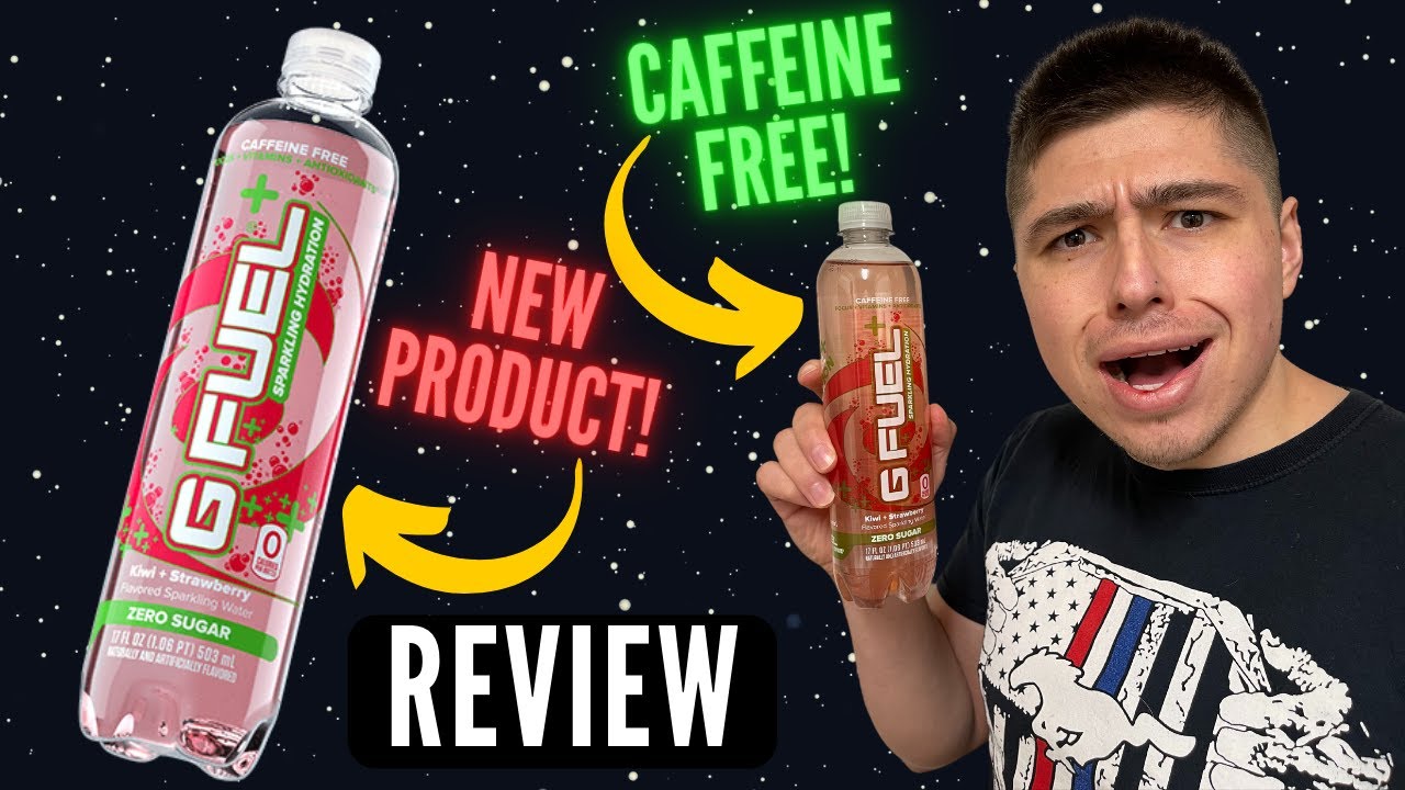 NEW Kiwi Strawberry Sparkling Hydration GFUEL REVIEW! YouTube