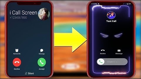 Change Default Incoming Caller Screen on Android Device