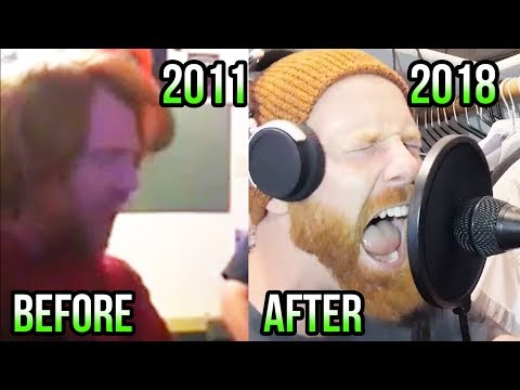 I used to SUCK at singing. (Then Vs. Now) - I used to SUCK at singing. (Then Vs. Now)