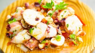 SALPICÓN DE PULPO. Receta fácil