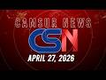 CamSur News Full Episode | April 27, 2026