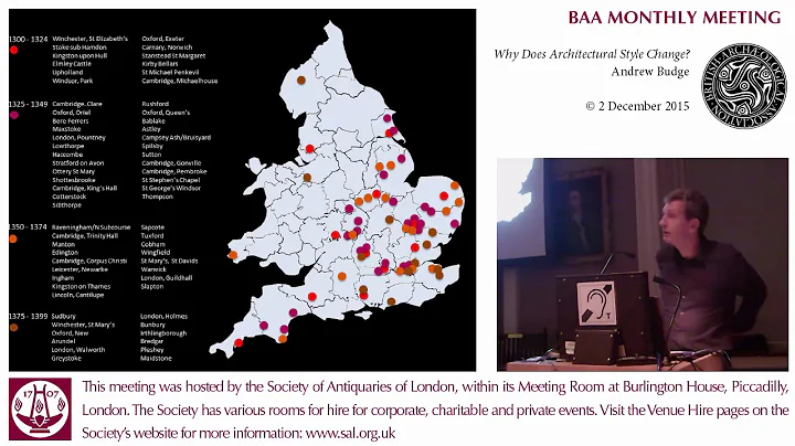 2 December 2015: BAA Monthly Lecture, Andrew Budge