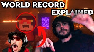 NEW Minecraft World Record 7:24 Explained + Analysis