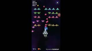 Strike Galaxy Attack: Shoot 'Em Up Chicken Shooter Level 1 screenshot 3