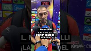 Mancinelli reveló cómo sorprendieron al arquero de Santos FC