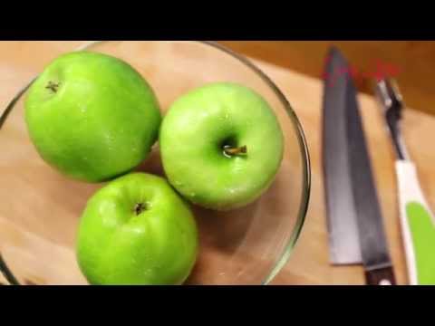 Как вынуть сердцевину яблока