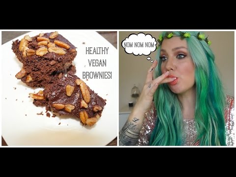 Healthy Vegan Chocolate Brownies- Finger Licking Good!