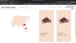 Modul1 - Survey of Specialty Coffee 's Website user interface screenshot 5