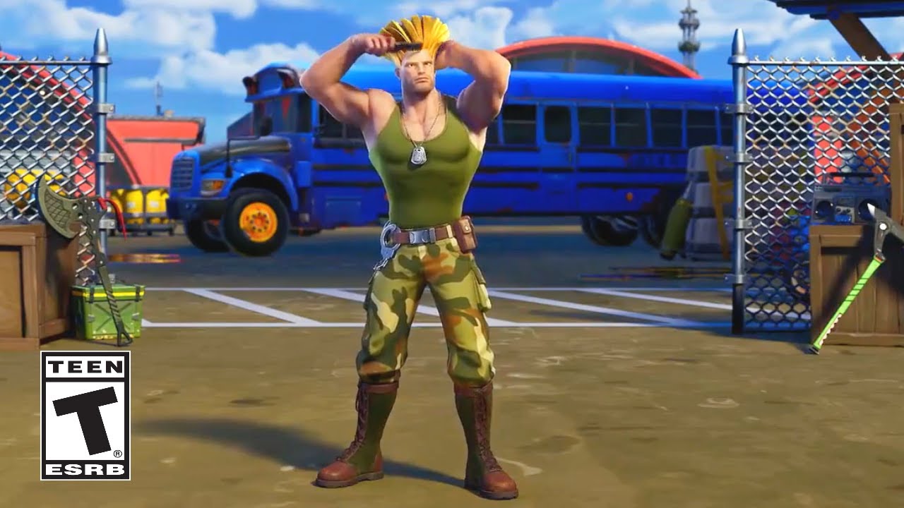 Street Fighter X Fortnite? Cammy And Guile Join The Battle Royale