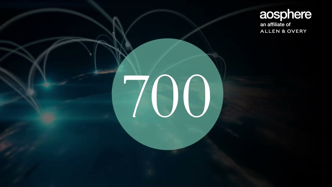 700+ institutions globally now subscribe to aosphere services