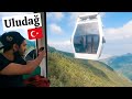 AMAZING ULUDAG TELEFERIK | We Walked Through a CLOUD in Uludağ! | Uludag Mountain Bursa Cable Car 🇹🇷