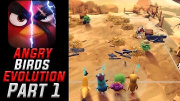 Angry Birds Evolution - Swipe Gameplay Walkthrough Part 1 - iOS/Android