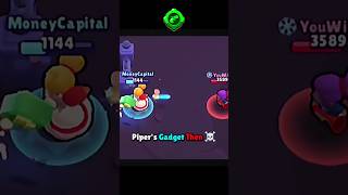 Piper Gadget 💀 #brawlstars #shorts #fyp