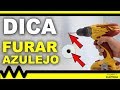 Como FURAR CERÂMICA e AZULEJO com FURADEIRA!