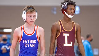 106 – Ethan Lampert {G} Of Father Ryan Tn Vs. Nore Turner {R} Of Lockport Il