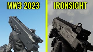 COD MW3 2023 vs Ironsight  - Weapons Comparison