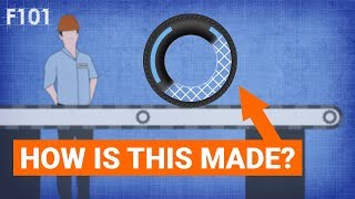 How Is An F1 Tyre Made?