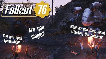 Fallout 76 - Oblivion Dialogue Mister Handy (Random Encounter)