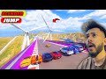 Gta 5 indian cars vs super cars blender ramp jump  challange gta 5