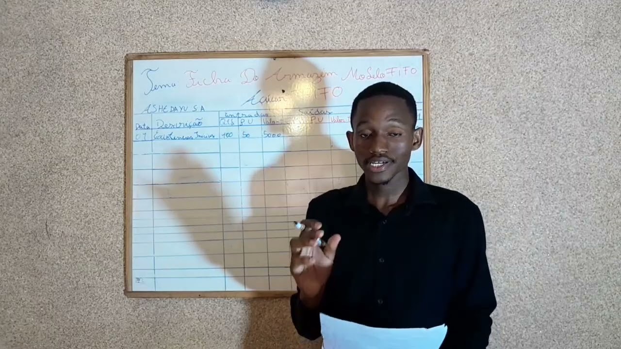 Aula - 6 - Ficha de Armazém pelo Método FIFO (PEPS) - Passo a Passo