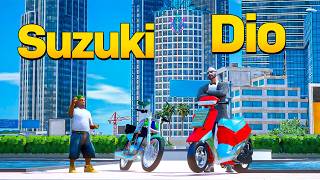 Recuperamos Un Suzuki 125CC Con La Dio Alterada En Gta Rp