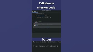 Python Palindrome checker in 60sec #shorts #python #pythontips #pythonshorts #codingtips #interview