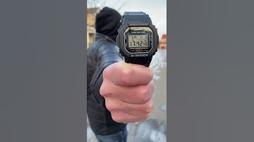This CASIO WATCH is BULLETPROOF! #shorts