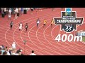 Unbelievable speed mens 400m dash thriller at ncaa outdoor track and field 2023