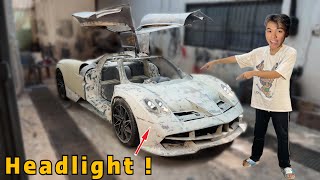 How to make excellent headlights for Pagani Huayra bc