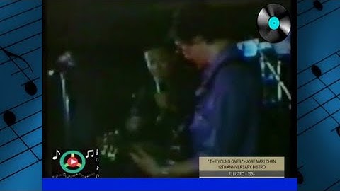 THE YOUNG ONES (Cliff Richard Cover) | Jose Mari Chan | 12th RJ Bistro Anniversary (1998)