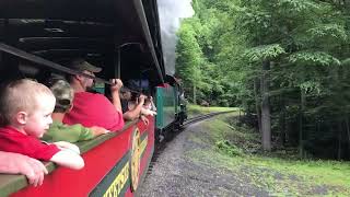 Baldwin Steam Locomotive heads to Ft. Boone at Tweetsie Railroad