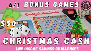 SAVING FOR CHRISTMAS/BONUS GAMES/CHRISTMAS CASH/CHRISTMAS DIY KIT/SAVINGS CHALLENGES