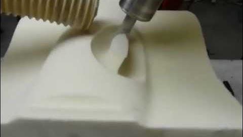 3D Milling with an IRS refurbished used industrial 6 axis robot, 3D ROBOT CADCAM