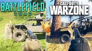 Battlefield 2042 vs Call of Duty: Warzone - Physics and Details Comparison