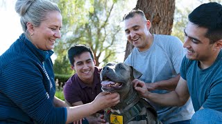 Sergio & Laramie's Veteran Story  Dog Chow's Service Dog Salute 2019