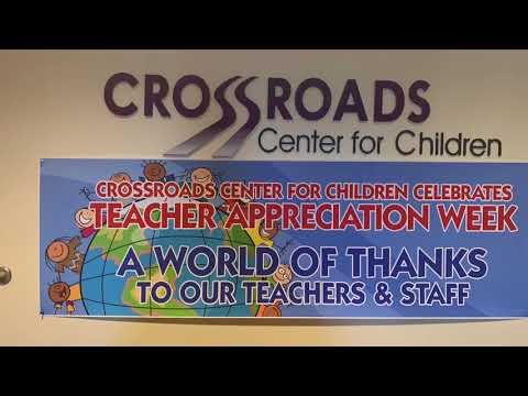 Crossroads Center for Children celebrates staff appreciation week.