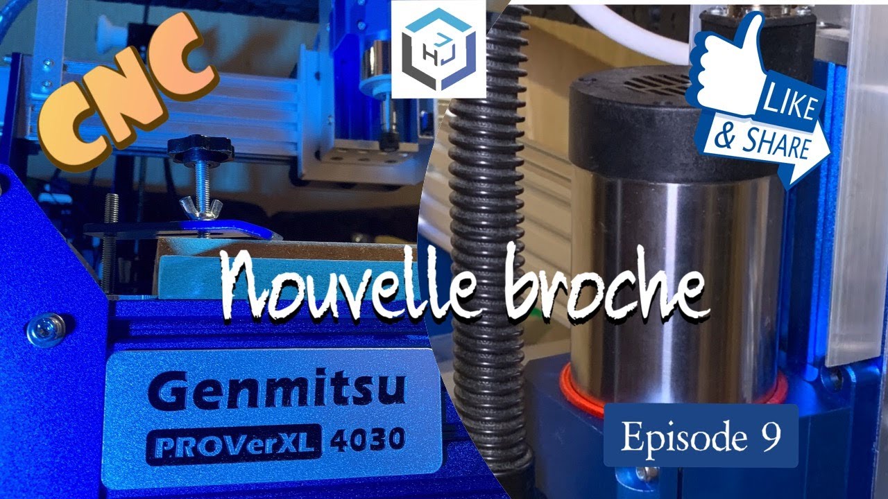 Nouvelle broche pour la Genmitsu PROVerXL 4030 Spindle Upgrade