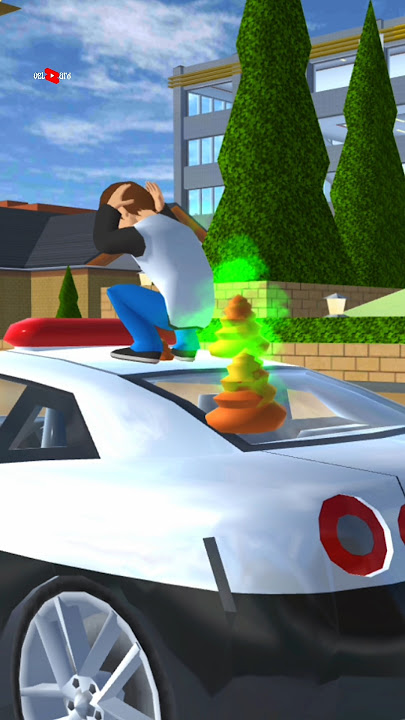 Yuta repeatedly bothers the police๐คฃ #sakuraschoolsimulator #shorts #sakura #shortvideo